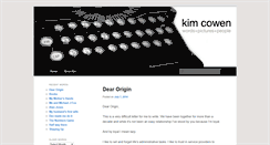 Desktop Screenshot of kimcowen.com